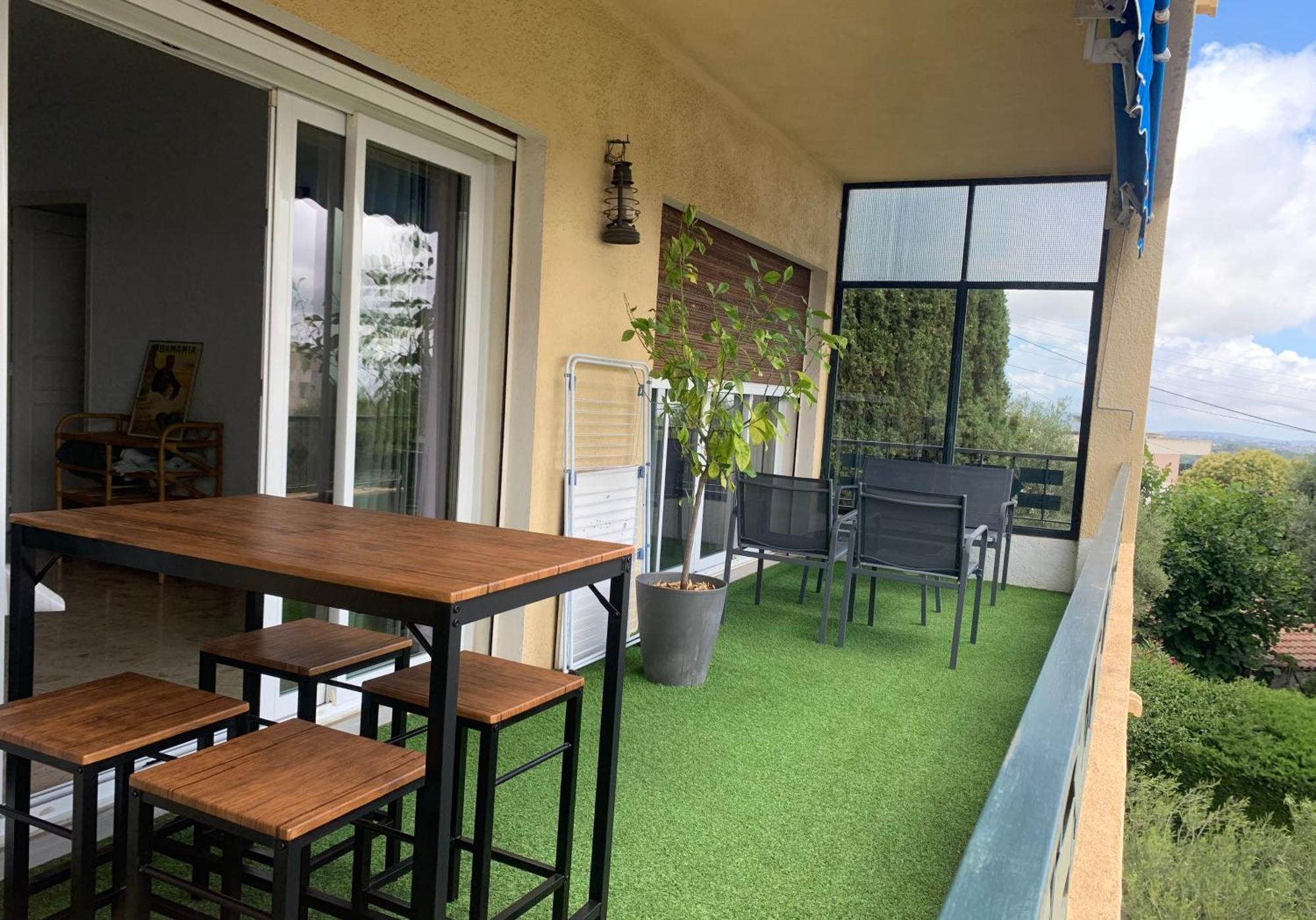Vence T3 Vue Mer Grande Terrasse Εξωτερικό φωτογραφία